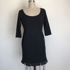 Anne Klein 4 black mini dress